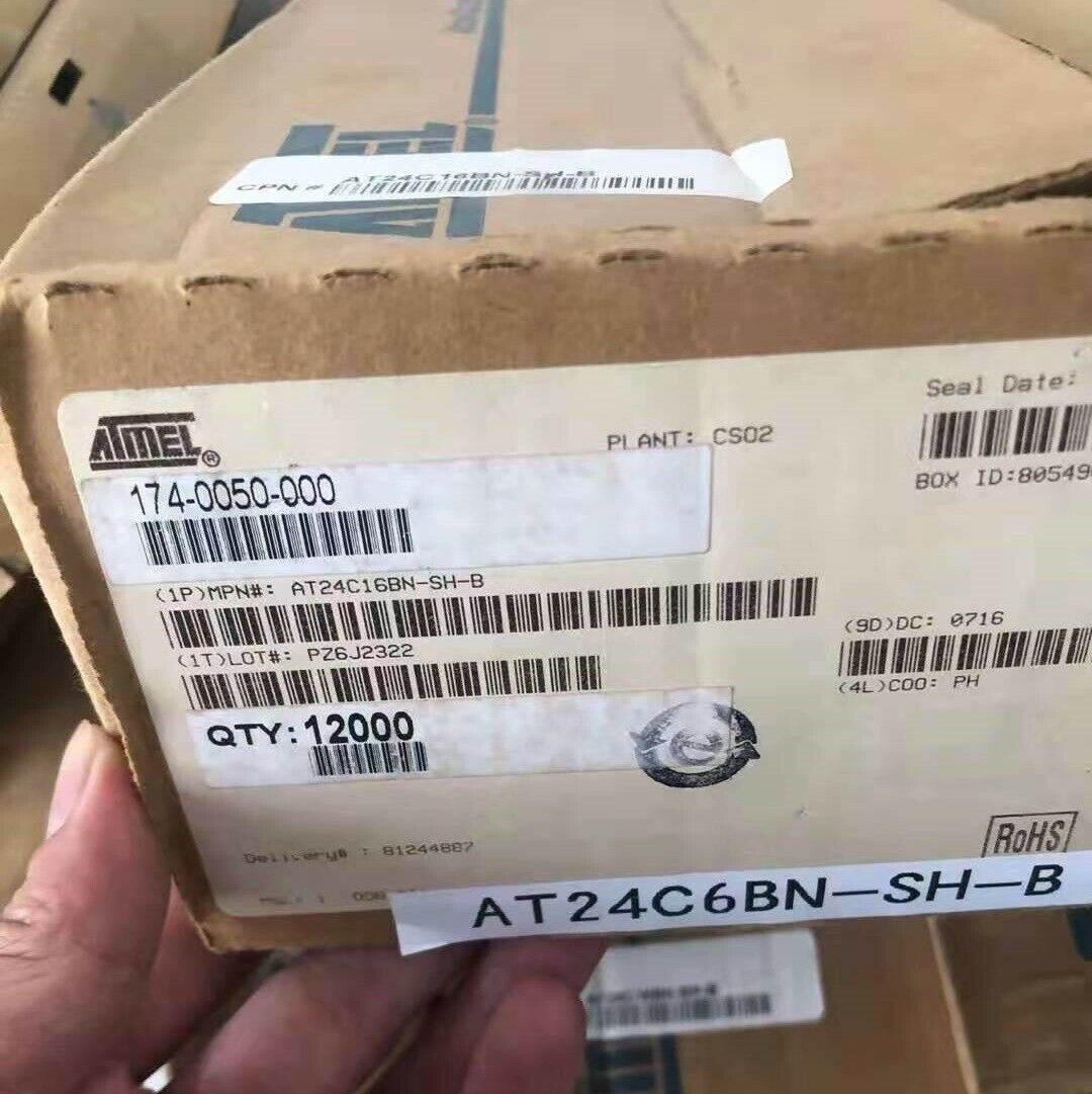 5PCS  IC ATMEL SOP-8 AT24C16BN-SH-B AT24C16BN-SH-T AT24C16BN-SH 24C16 16B1