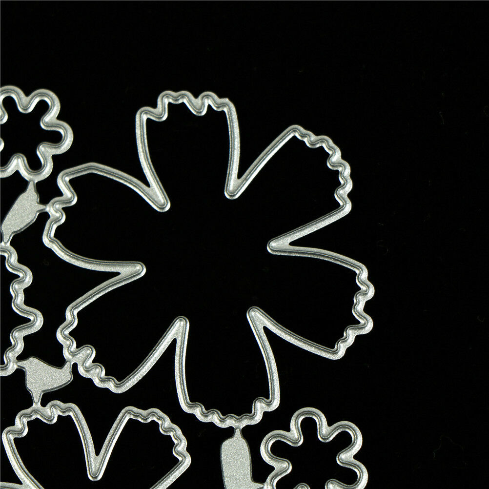 Stereoscopic flowers Metal Cutting Dies Stencils for Scrapbook Album Card.l8