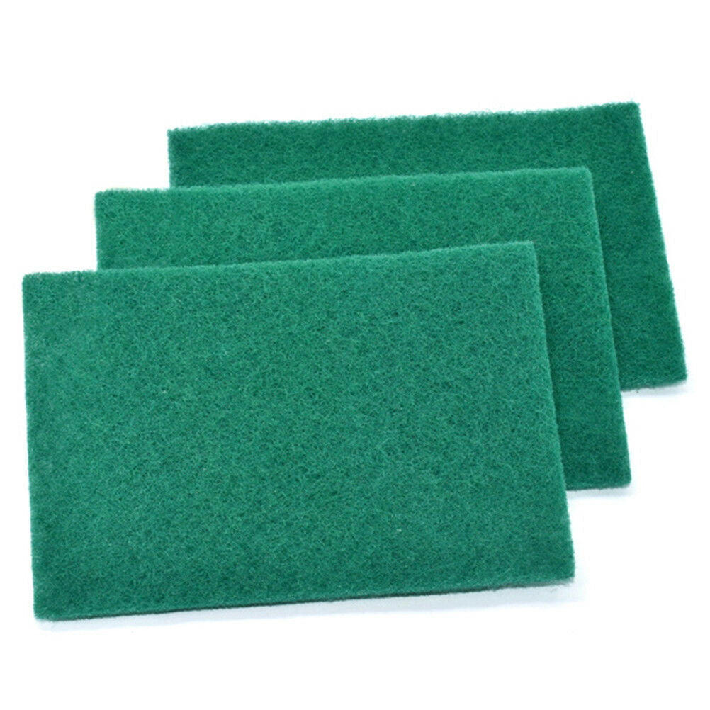 5pcs scouring pads cleaning cloth dish towel green home scour scrub seYU.l8