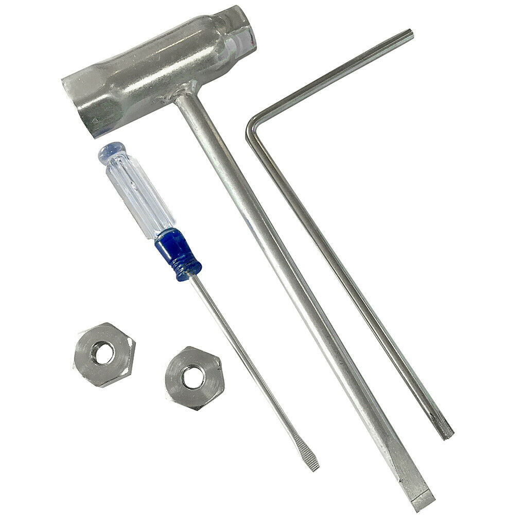 5pcs Spark Plug Wrench Bar Nuts Carb Screwdriver For