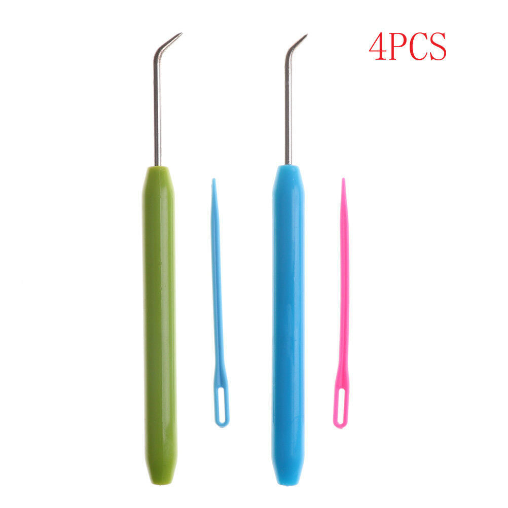 4pcs Needle and Hook Crochet Hook Set For Knifty Knitter & Knitting Loom HookPip