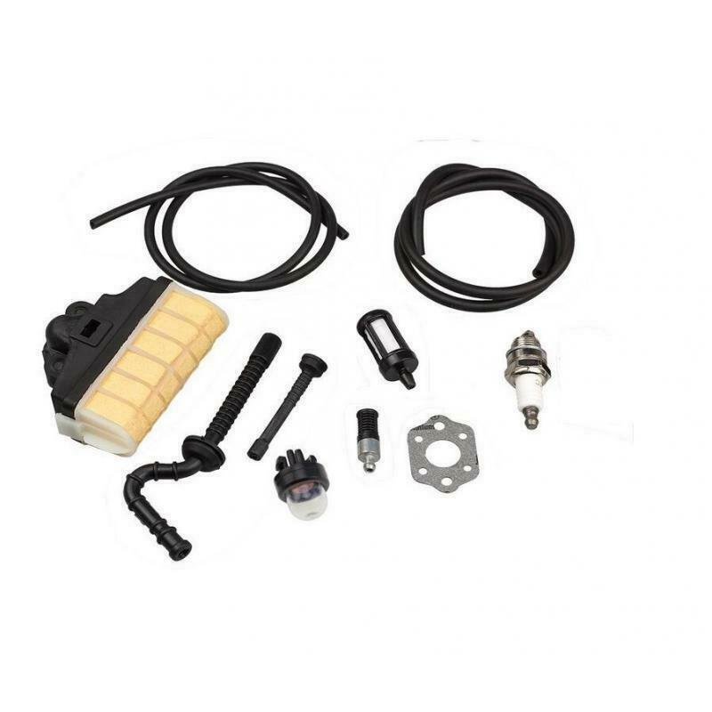 Carburettor with repower kit air filter fuel line spark plug for STIHL