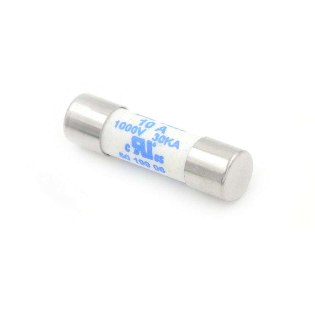 Multimeter 10 x 38mm 1000V 10A Cylinder Ceramic Fuse Whi.l8
