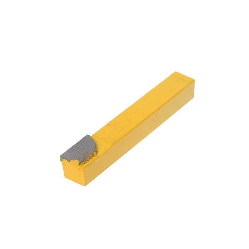 9Pcs 10x10mm Carbide Tipped Lathe Metal Cutter Cutting Tools Set Turning Boring