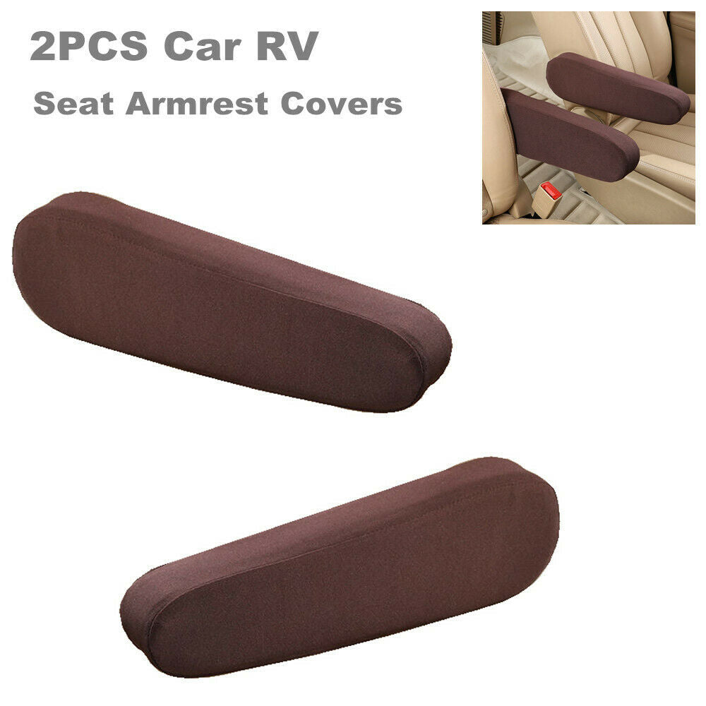 2PCS  Seat Armrest Covers Car RV Universal Automobile Protect Chair Comfortable