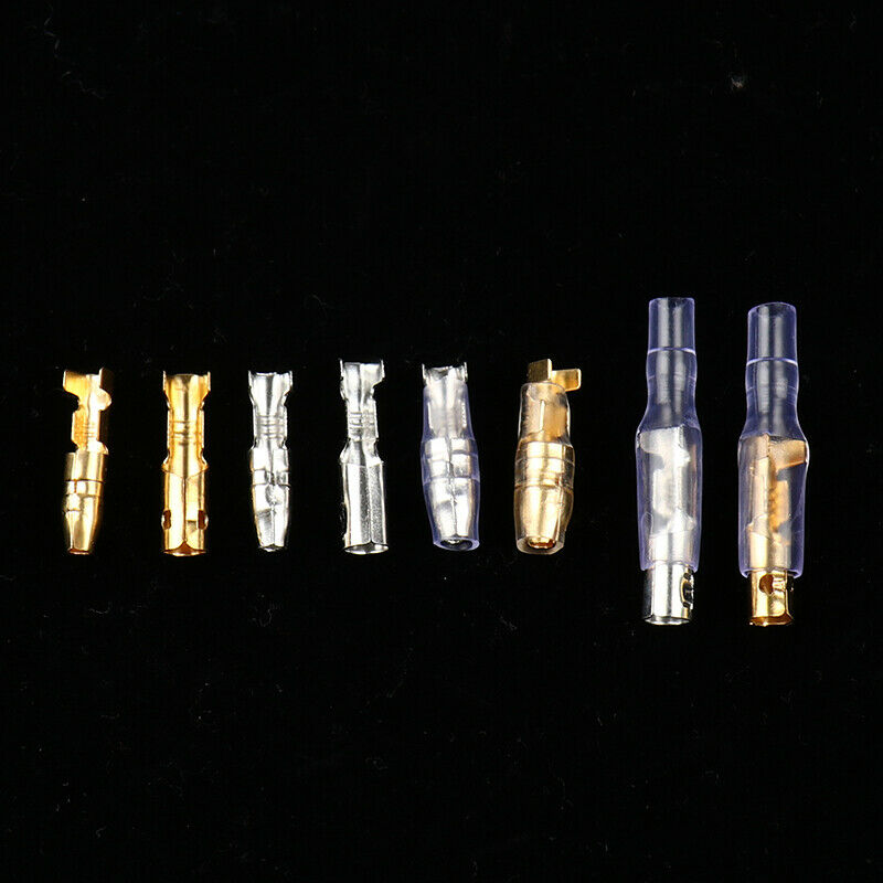 320Pcs 4mm Car Auto Motorcycle Bullet Terminal Male Female Wire Crimp Connec WF