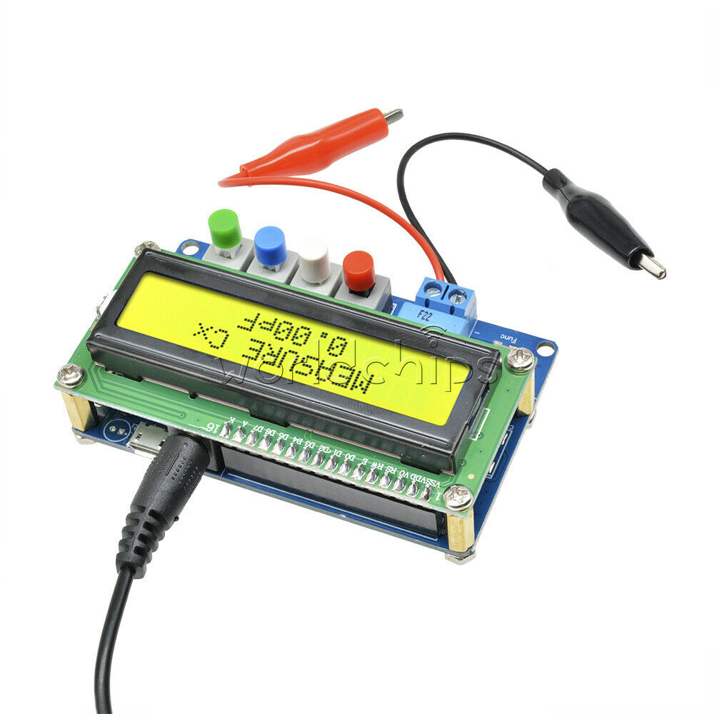 Digital LCD High Precision Inductance Capacitance L/C Meter Tester LC100-A New
