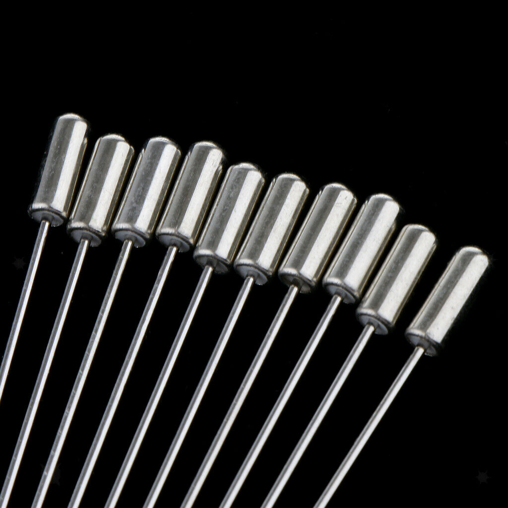 10pcs Bulk Copper Stick Pin with Mini 3mm Pad DIY Jewelry Brooch Findings