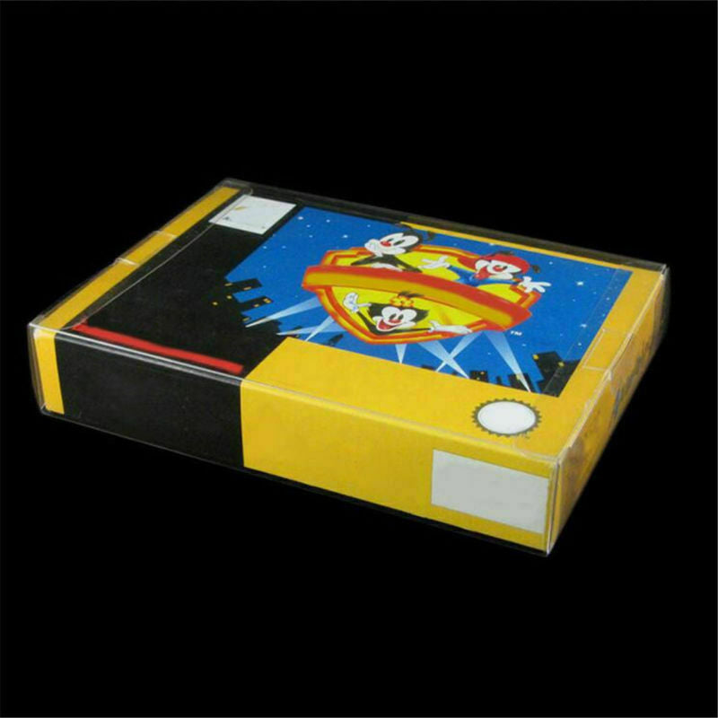 Clear PET Protective Box Case Sleeves Covers For SNES N64 CIB Boxed Games