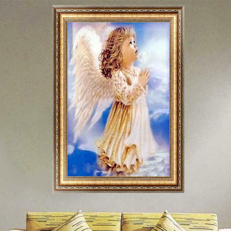 Angel Girl Diamond Embroidery 5D Diamond DIY Painting Cross Stitch Home Decor