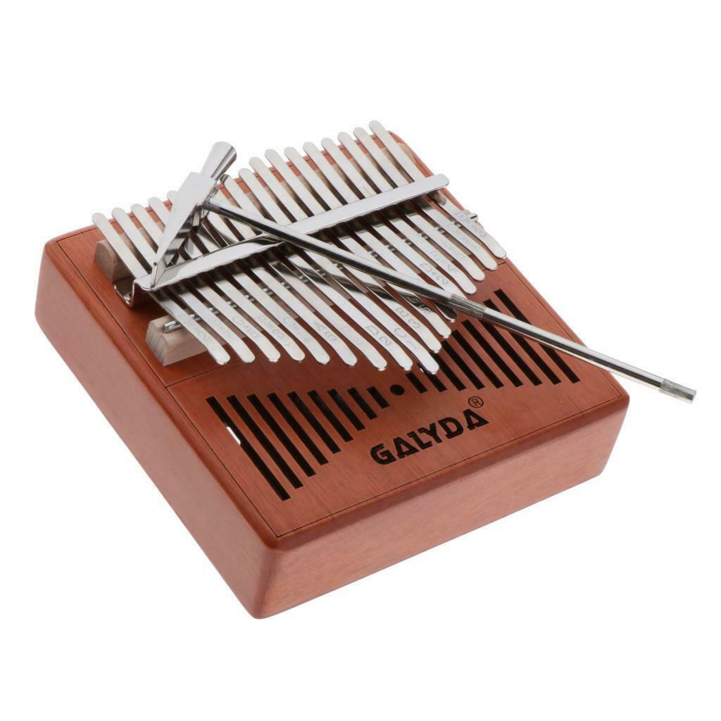 Professional Portable Kalimba 17 Key Thumb Piano Wooden with Bag Accessories