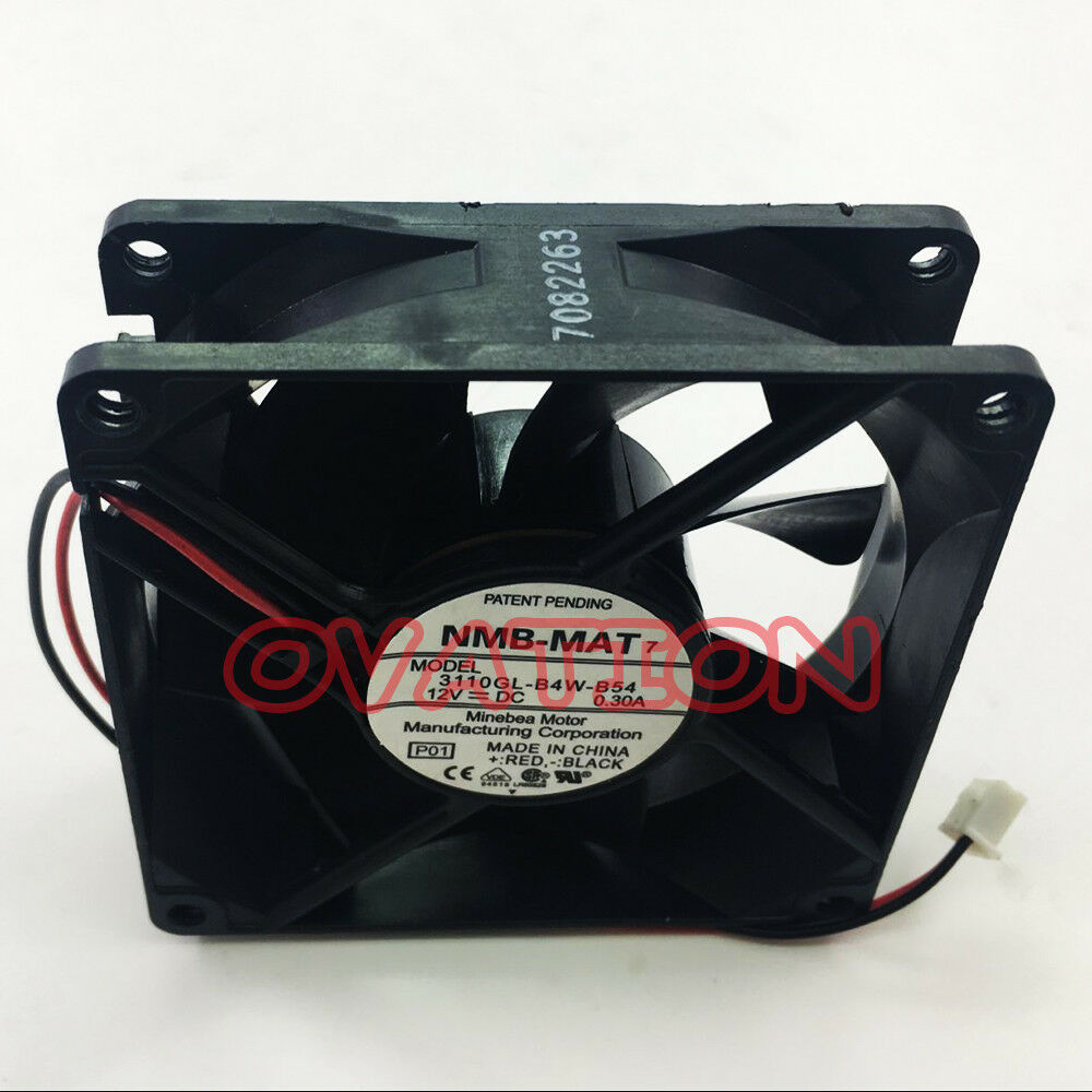 For NMB-MAT 3110GL-B4W-B54 fan 12V 0.30A 80*80*25mm 2pin