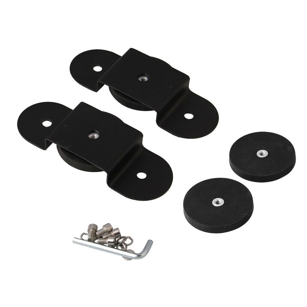 2 Set 157mm Magnetic Base Car Roof LED Light Bar with Rubber Pad Rustproof