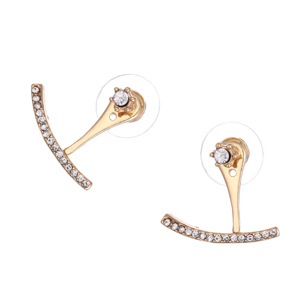 2Pcs Earrings Statement Ear Studs Girls Fashion Simple Daily Jewelry Wedding