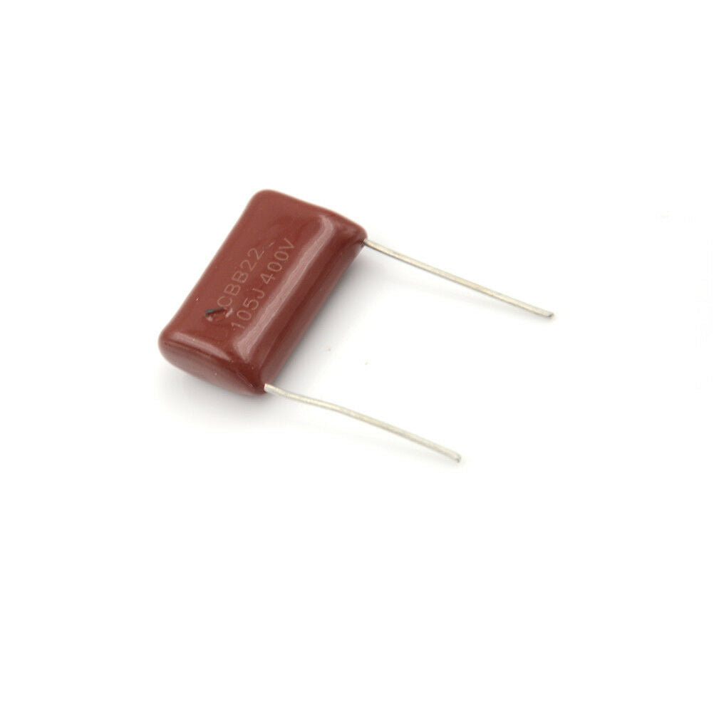 10X LED Bulb CBB22 Capacitor 400V 105J 1uF 400V/105J Pitch 20mm^LICHAU