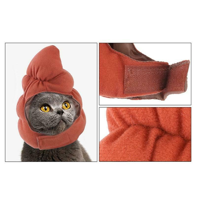 Pet Hat Poop Shaped Headwear Cat Funny Photo Props Suitable for Cats and Dogs