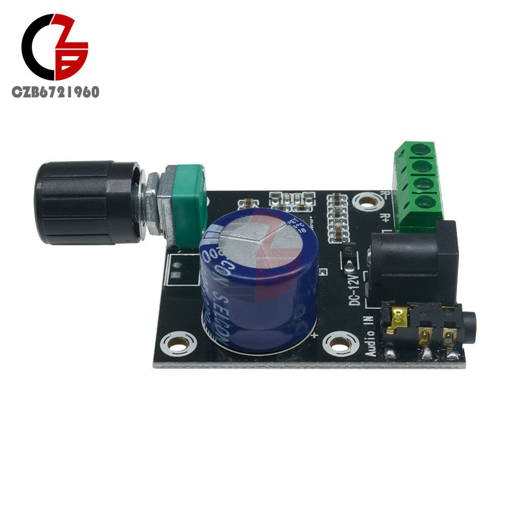 12V 2X15W PAM8610 Mini Digital Audio Amplifier Board Module Dual Channel Class D