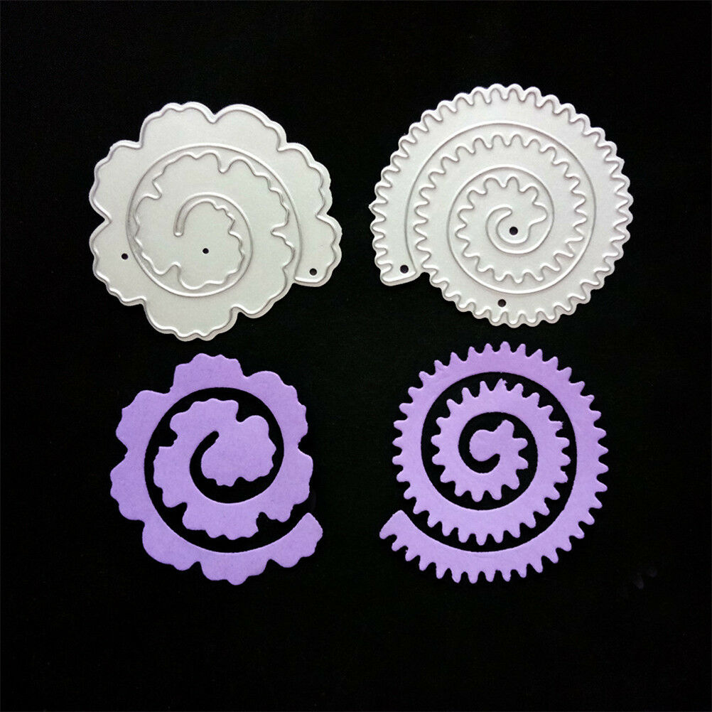 2pcs Flowers Metal Cutting Dies Stencil For DIY Scrapbooking Album Cards D.l8