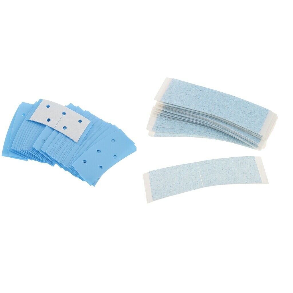 72Pcs Sweatproof Wig Fixing Bonding Tapes Long-lasting Glue for Toupee Skin