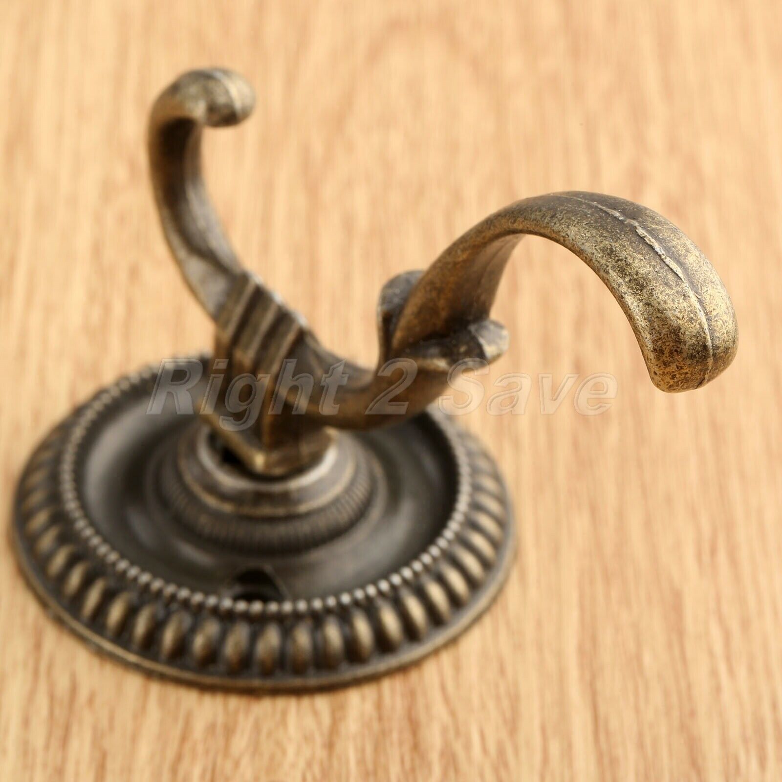 1Pc 75*63*44mm Retro Furniture Cloth Hat Hanging Hook Bathroom Wall Door Hanger