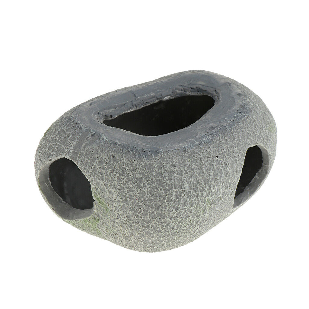 Reptiles Hideout Stones Hiding Place for Small Lizards Turtles Amphibians L
