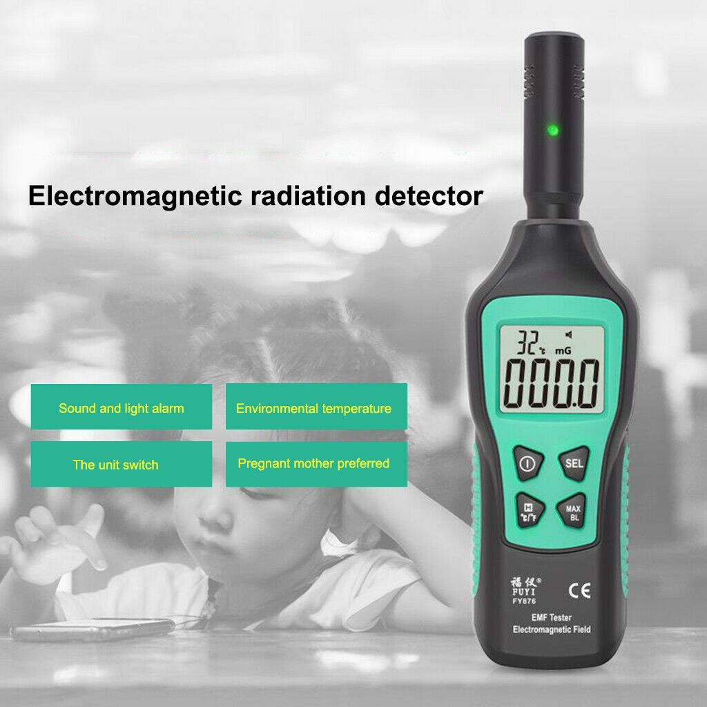 High Precision Wave Radiation Detector Display Geiger Counter Dosimeter