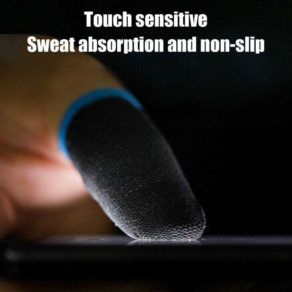 8pcs Mobile Game Sleeve For PUBG UK Smart Touch Screen Finger Gaming Gloves