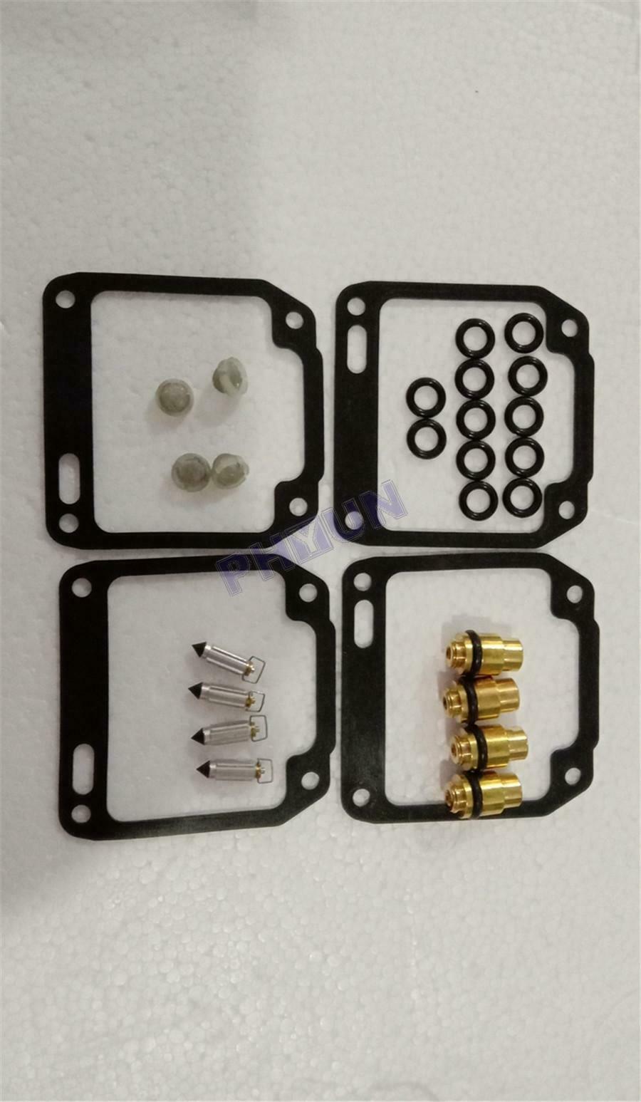 4 Sets For Yamaha FZ600 YX600 RADIAN Carburetor Carb Repair Rebuild Kit Durable