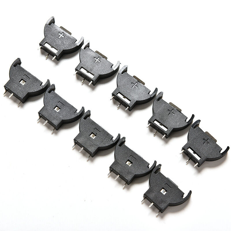 10X CR2025 CR2032 3V  Button Coin Cell Battery Socket Holder Box Case WF