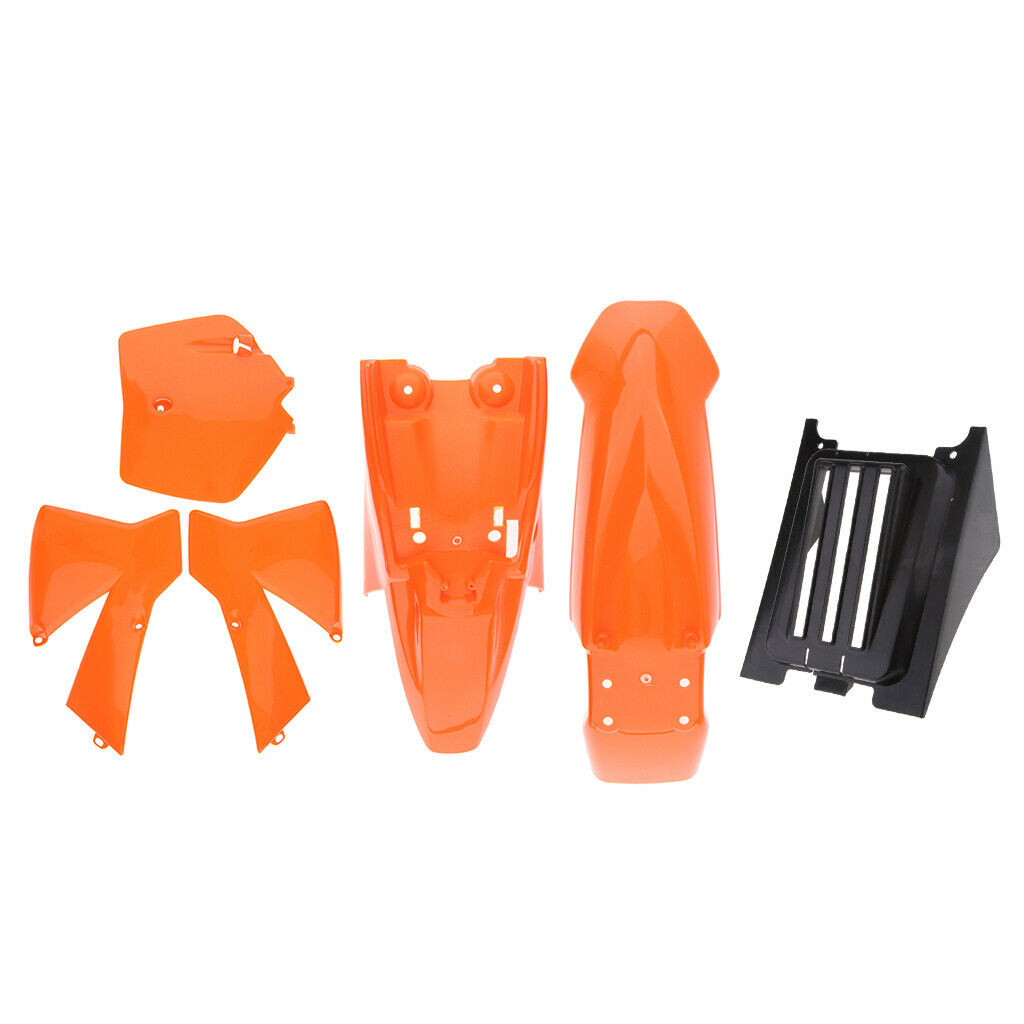 ORANGE plastic mudguard for 50CC SX SR JR Senior Adventure Junior