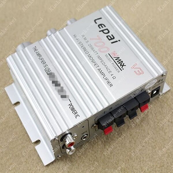 12V 700W Mini Hi-Fi Stereo Amplifier Amp mp3 iPod Motorcycle and Car