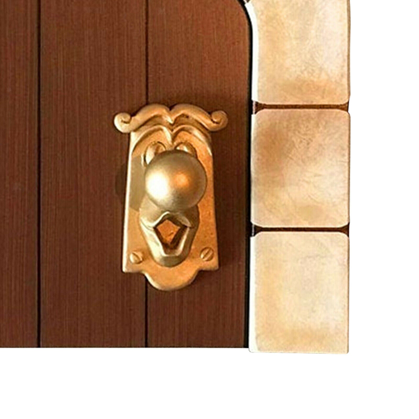 Fairy Door Art Garden Mystical Statues Wall Indoor Fairy Garden Porch Decor