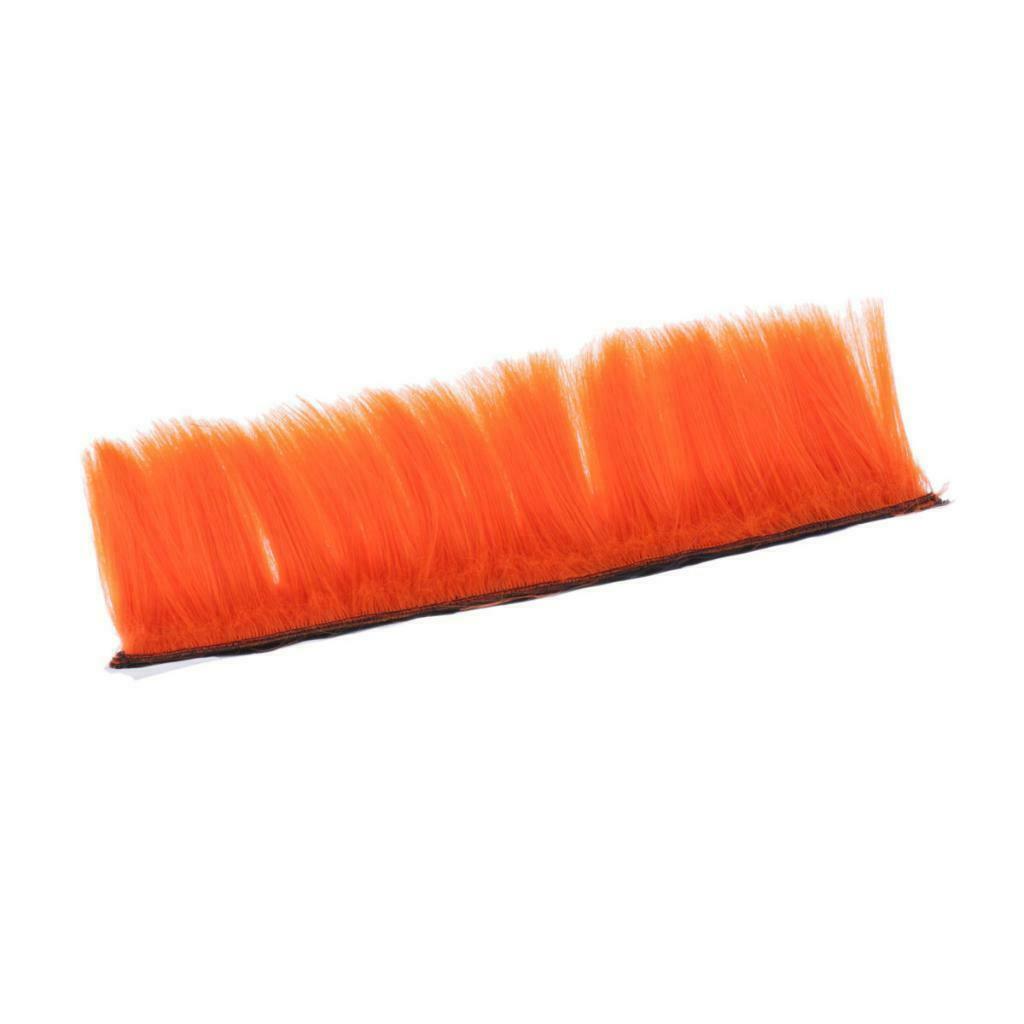 Motorcycle skinhead wig punk helmet mohawk wig hairpiece orange