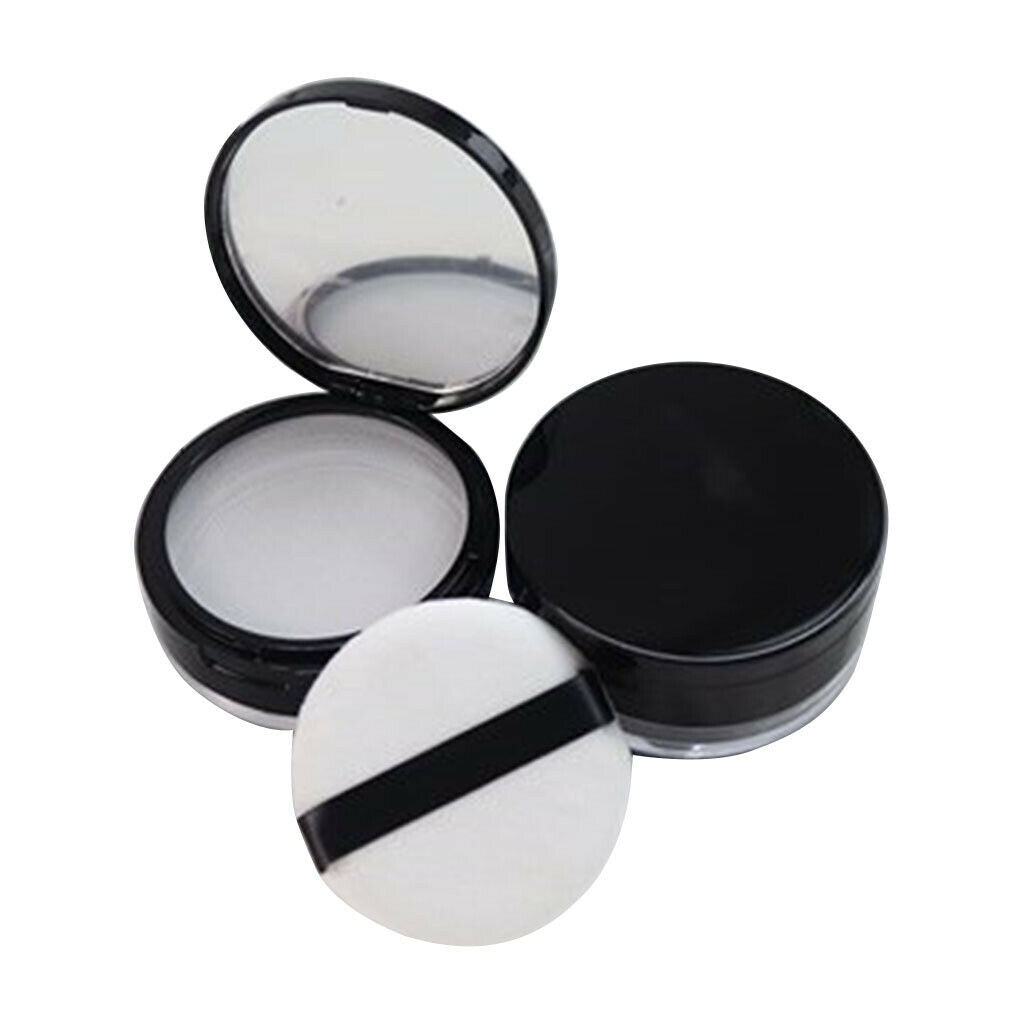 20g 0.7oz Empty Makeup Powder Container Compact Case Plastic Cosmetic Jars