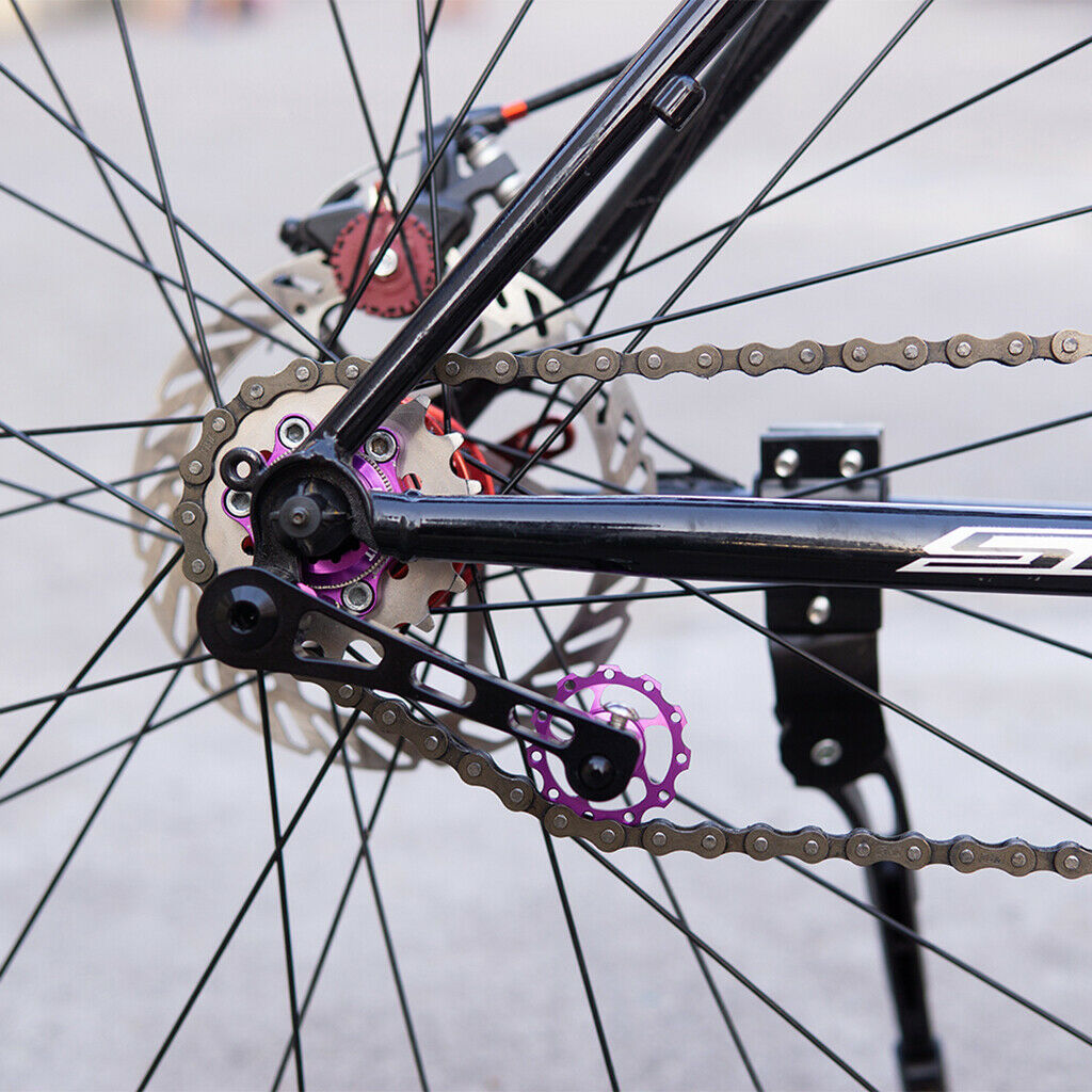 Alloy Bike Chain Tensioner Single-Speed Chains Converter Cycle Adjuster