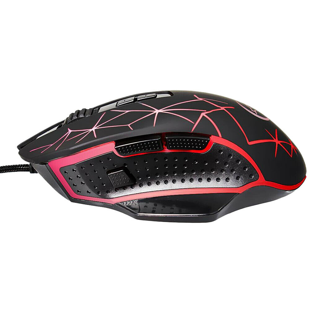 Optical Mouse Wired Colorful Lights G816 USB 9 Buttons DPI 1200-1600-2400-3200