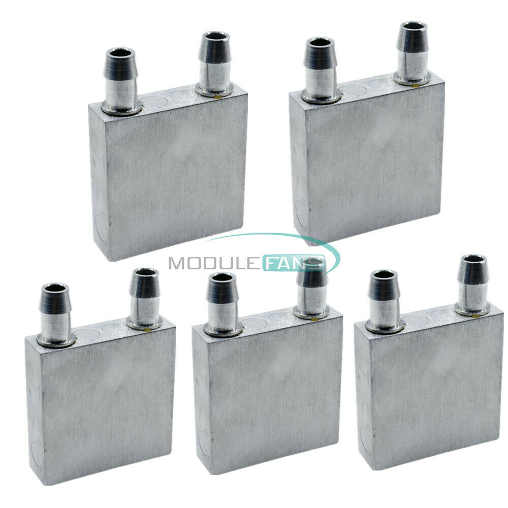 5PCS For CPU LED TEC1-12706 40x40x12mm Aluminum Water Cooling Cooler Heatsink