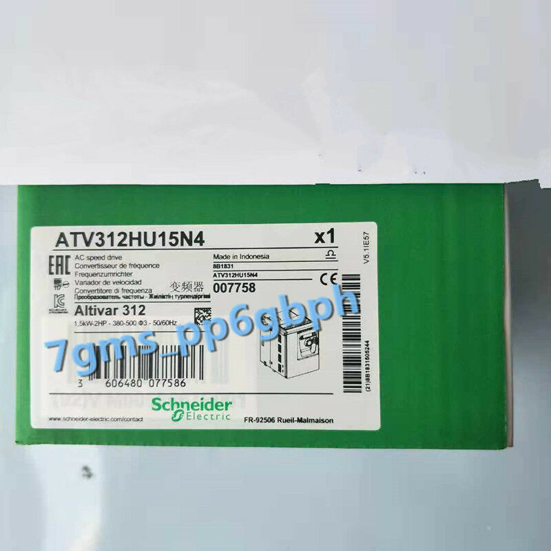 1 PC New Schneider/Telemecanique Inverter ATV312HU15N4 In Box