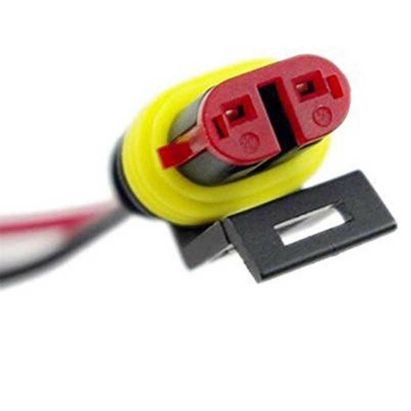 10x 2 Pin Way Car Truck Electrical Wire Terminal Connector Plug Seal Waterproof