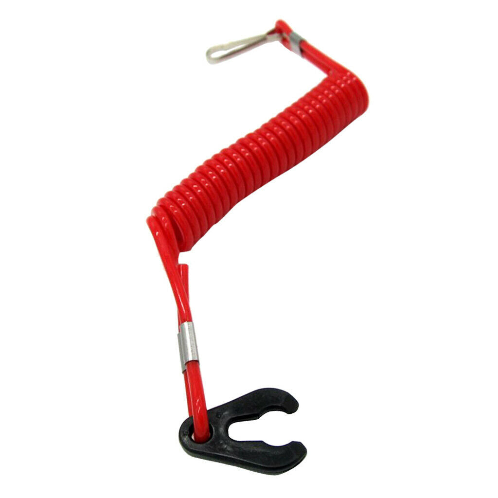 Safety Tether Kill Switch For Boat Marine Motor, Kill Switch Lanyard for