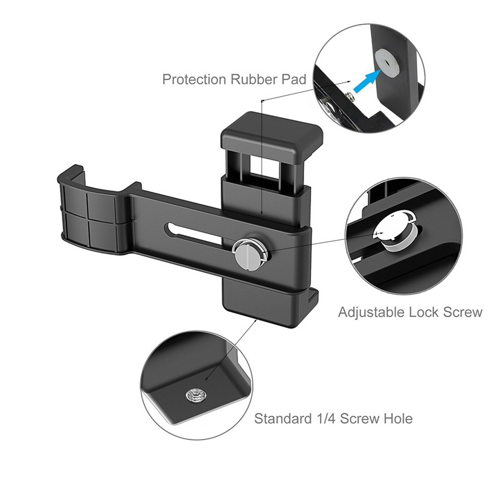 Adjustable Fixing Clamp Holder Gimbal Camera Accessory for DJI OSMO Pocket