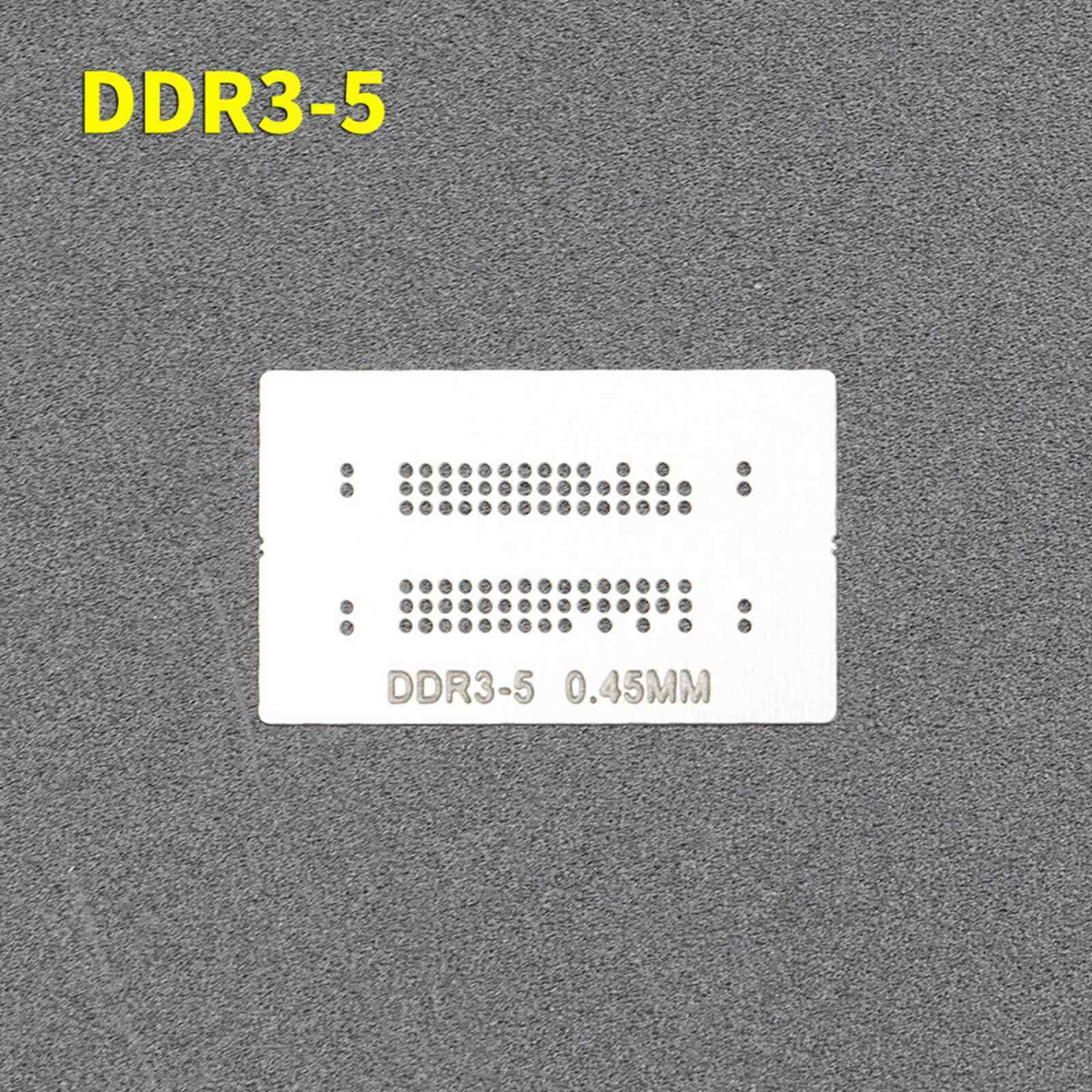 14pcs* DDR1 DDR2 DDR3 DDR4 DDR5 GDDR5X FBGA190 GDDR6 FBGA180 BGA Stencil Sturdy
