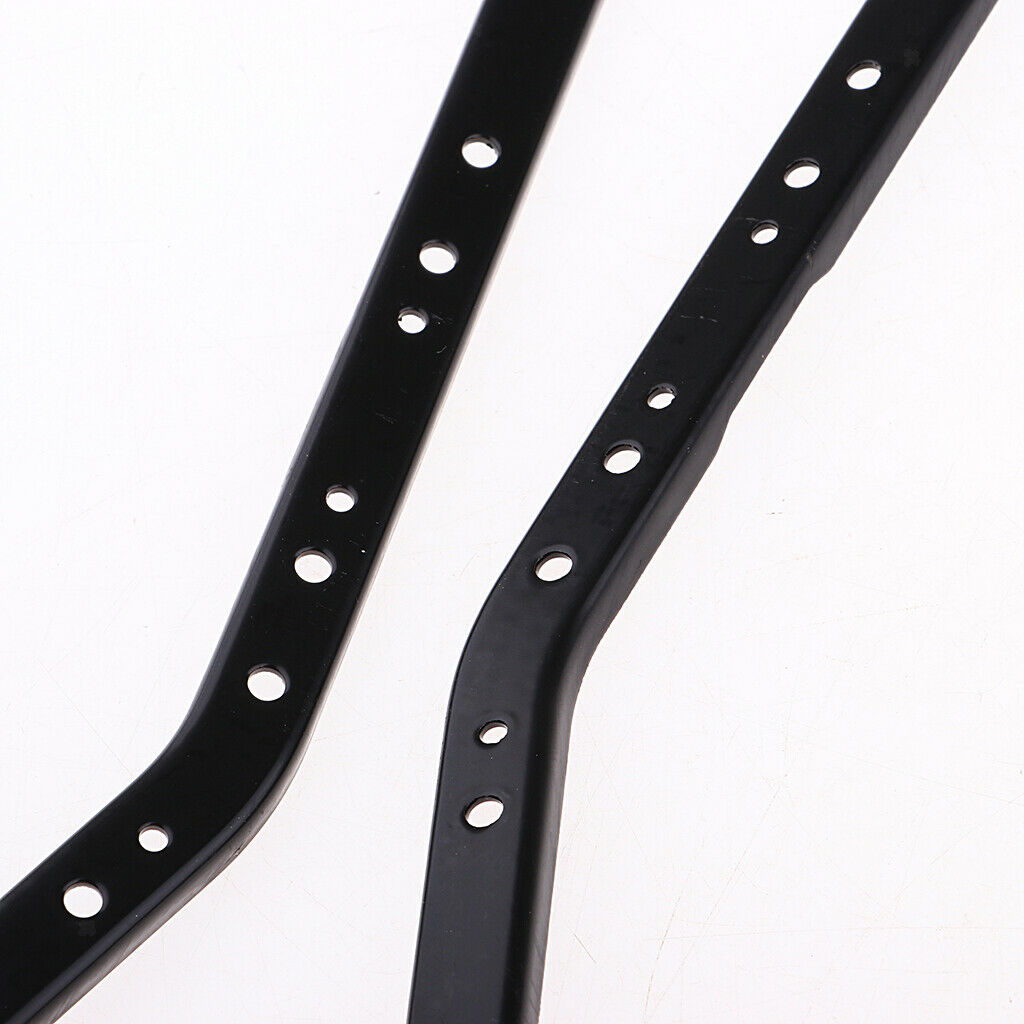 2Pc Frame Beam Chassis Rails Set ,Metal for Axial ,SCX10 II ,AX31418 ,AX 90046,