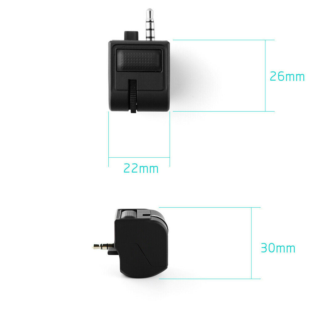 3.5 Mm  Mini Audio Headset Adapter for Stereo Headphones Gaming Headphones