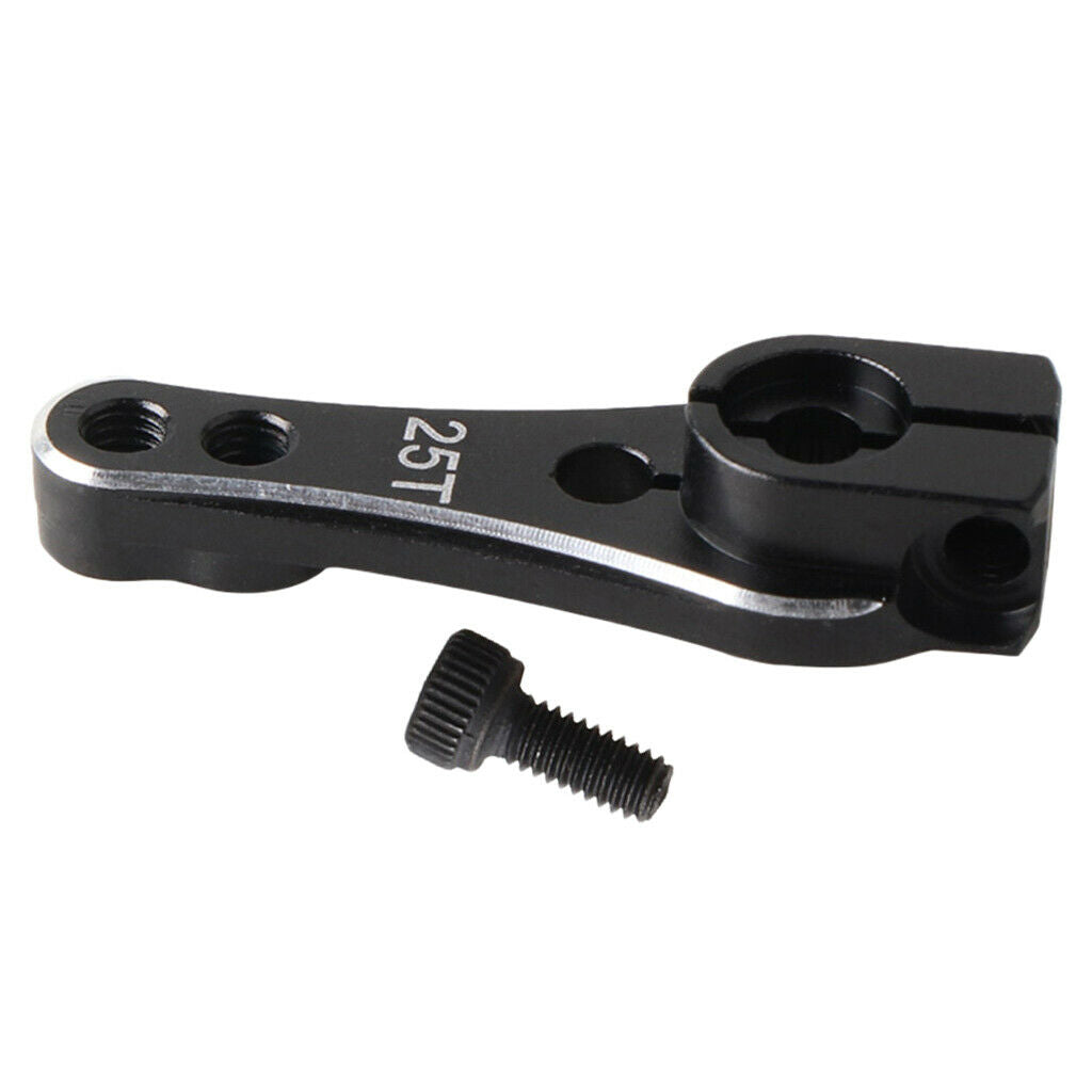 Upgrade Alloy 25T Steering Servo Arm Horn 2Pcs for s 4 1:10 RC Toys