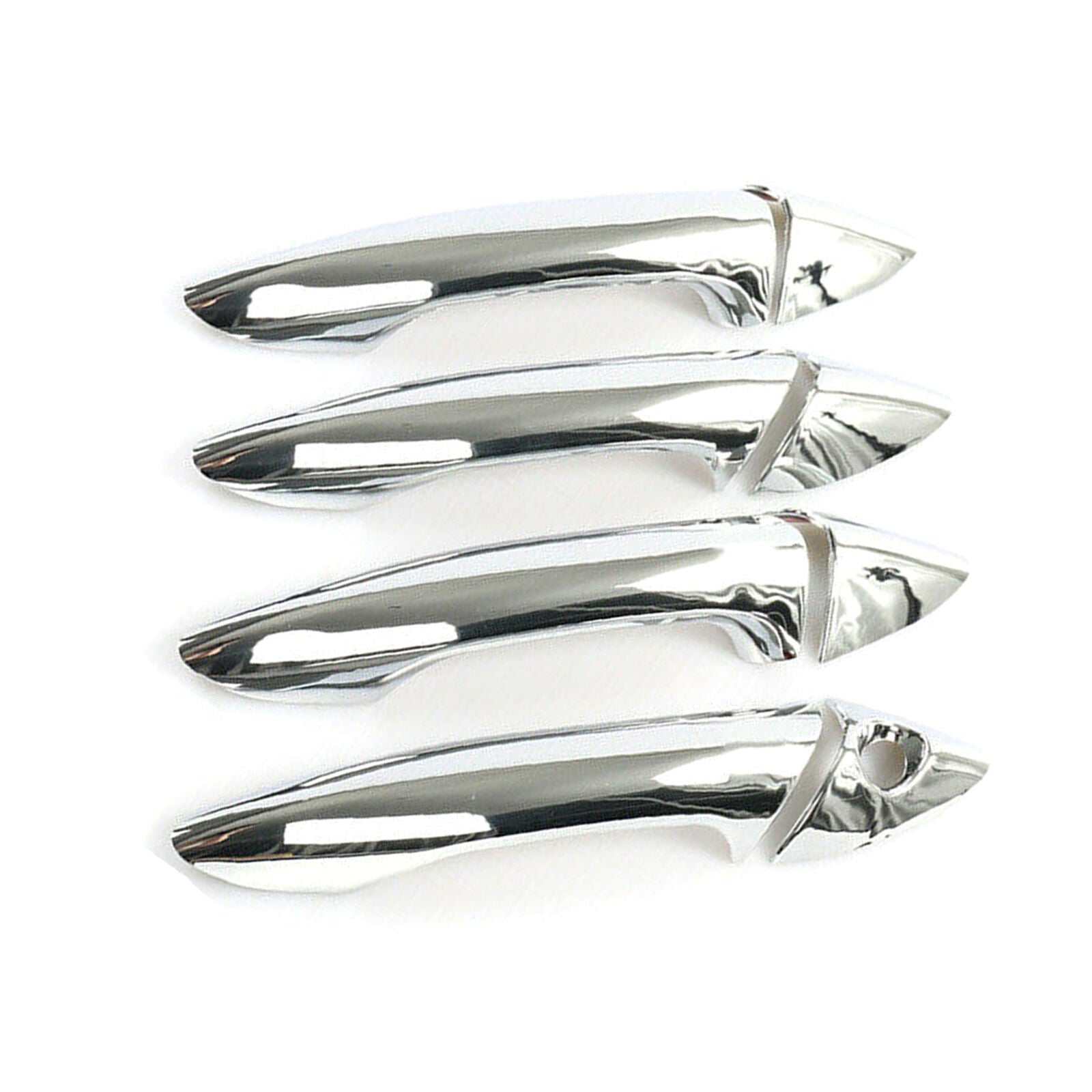 For Hyundai Elantra 2011-2016 Chrome Door Handle Covers Trim W/O Smart Keyholes