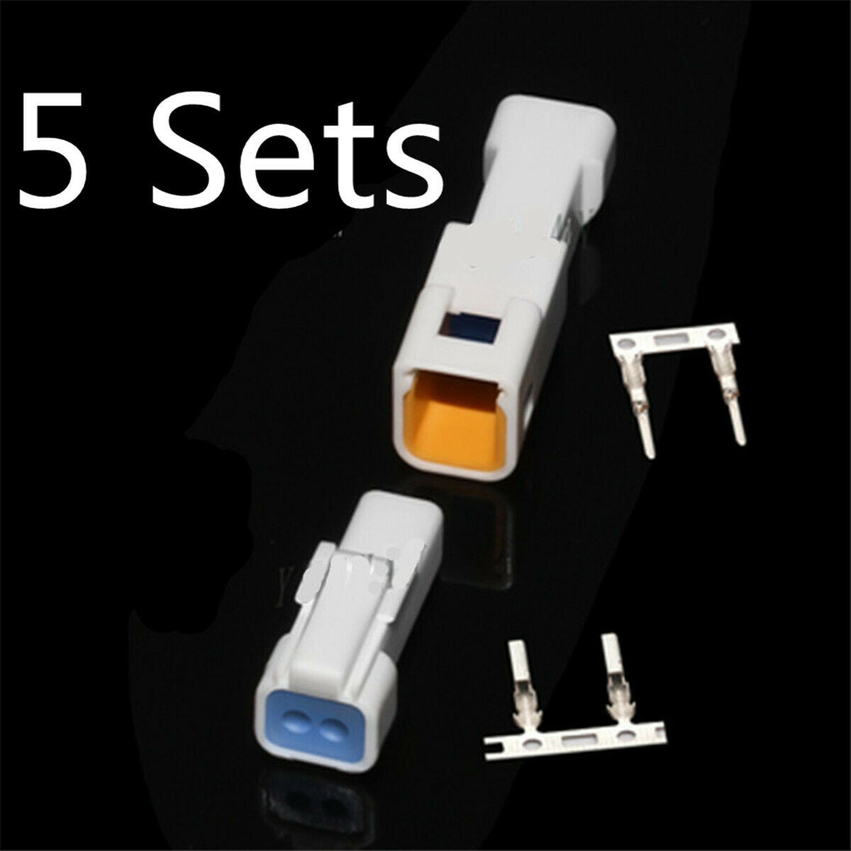 5 Sets 2 Pin Way 02T-JWPF-VSLE-S 02R-JWPF-VSLE-S Connector Plug with Terminal
