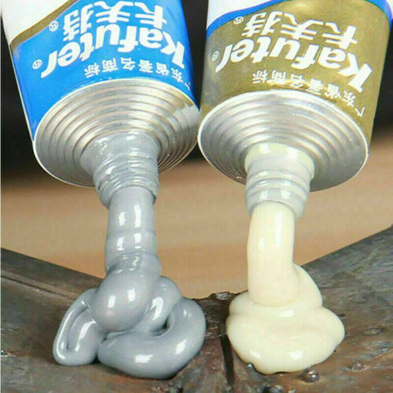 Industrial Heat Resistance Cold Weld Metal Repair Paste Gel Adhesive A&B Gel