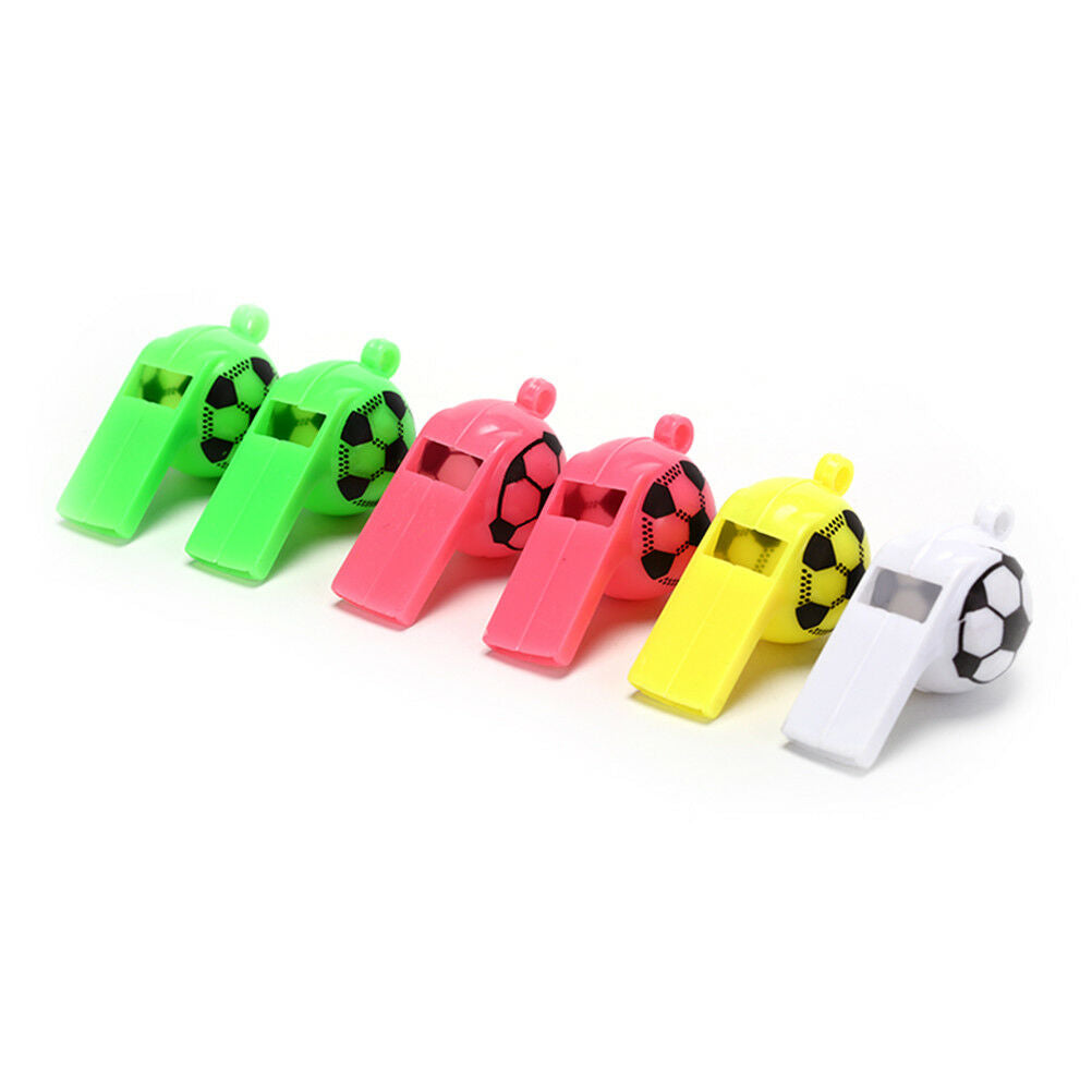 6pcs/lot soccer football whistle cheerleading toys with ropes for kids JDUK  Qx