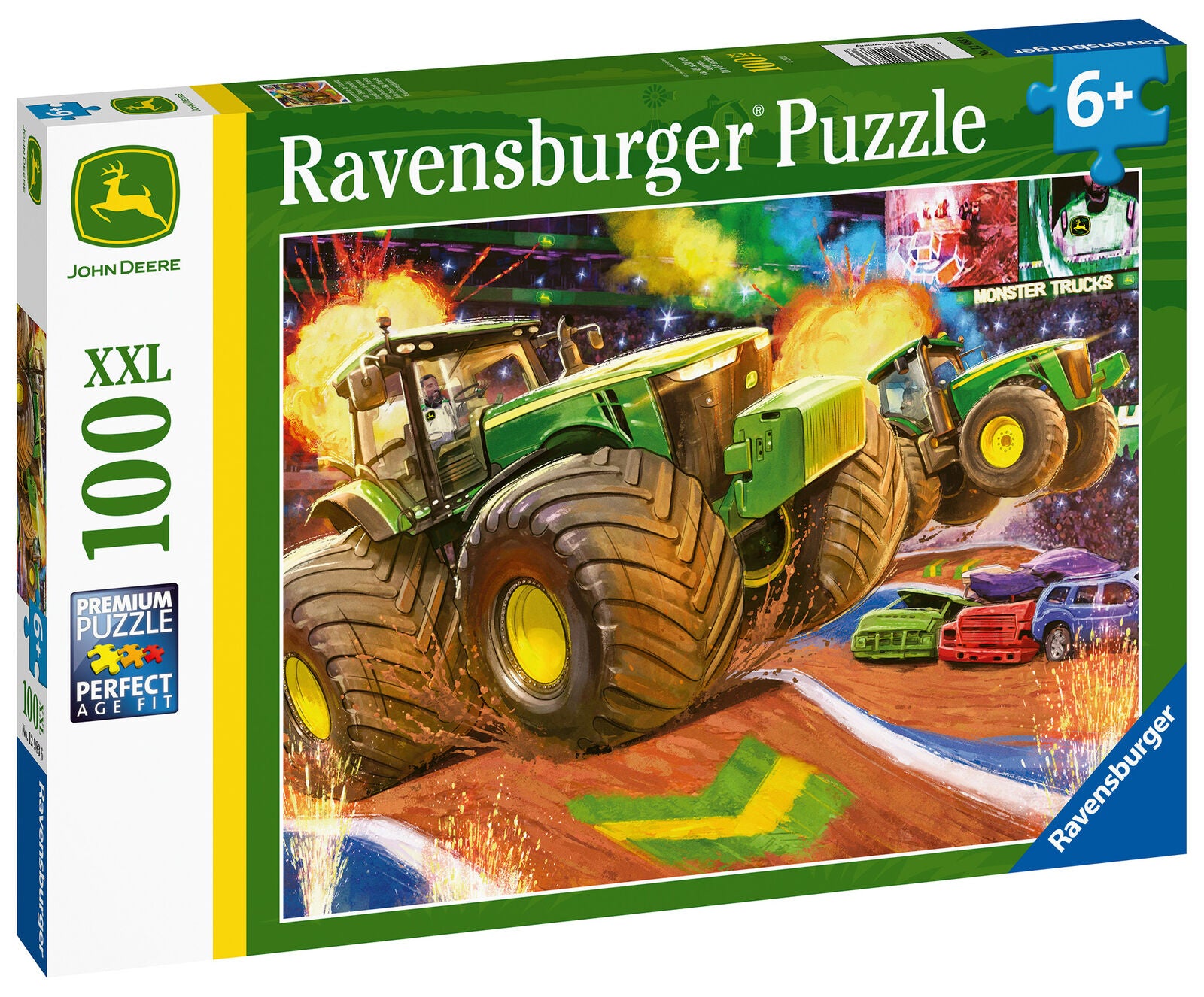12983 Ravensburger John Deere Big Wheels Jigsaw Puzzle XXL 100 Pieces Age 6yrs+